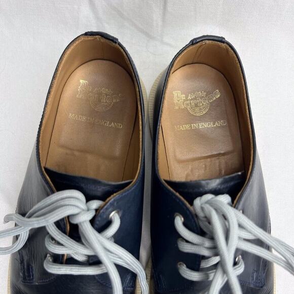 Dr. Martens Torriano Oxford Loafers Navy Made in England Leather Men's UK 7 - Picture 3 of 12